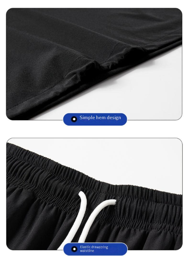 Herenkleding Casual Sportpak Zomer Snel drogend Trekkoord Capuchon Korte mouwen Shorts Trendy Losse Grote Maat Tweedelig Pak_voghion.com