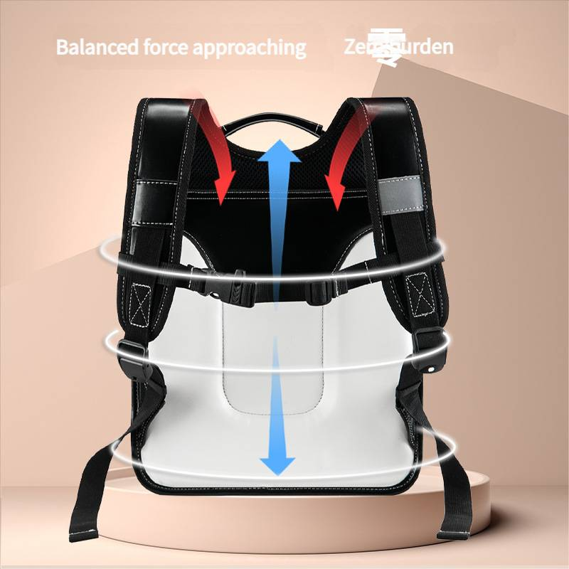 Primary School Student's Backpack With Dual-shoulder Design, Backpack Body, Load Relief For Spine, Suitable For Both Boys And Girls._voghion.com
