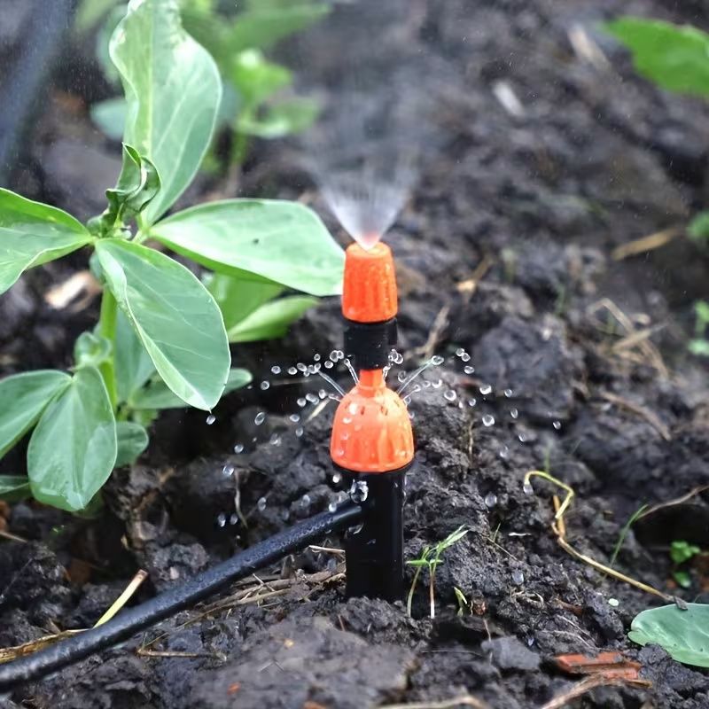 Ground Inserted Integrated Adjustable Atomizing Nozzle, Drip Spray, Garden Automatic Irrigation Watering Device_voghion.com