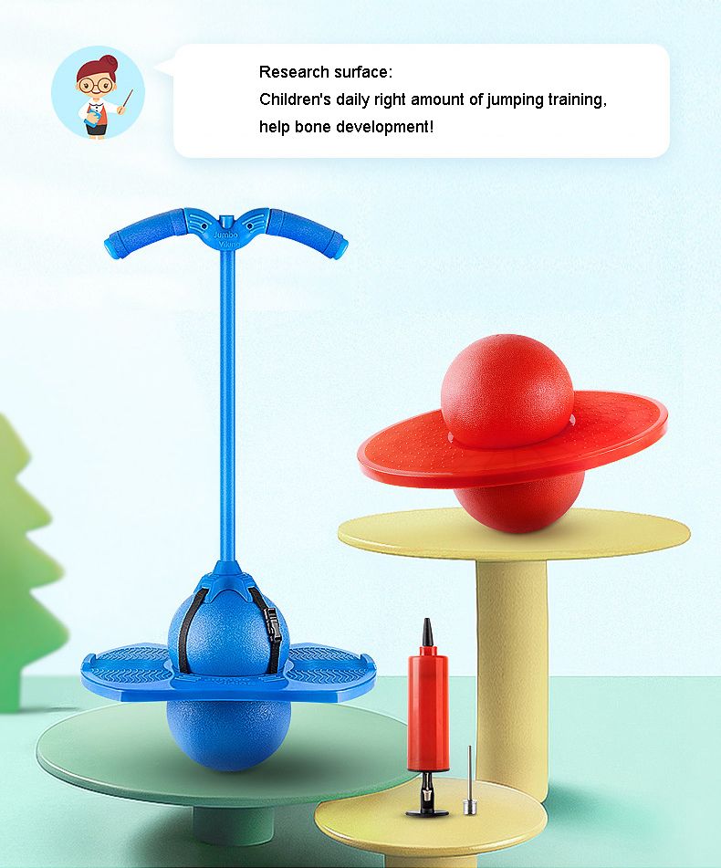 Bouncing Ball Frog Jump Long Height Exercise Equipment Increase High Jump Bouncing Ball Children's Balance Training Equipment_voghion.com