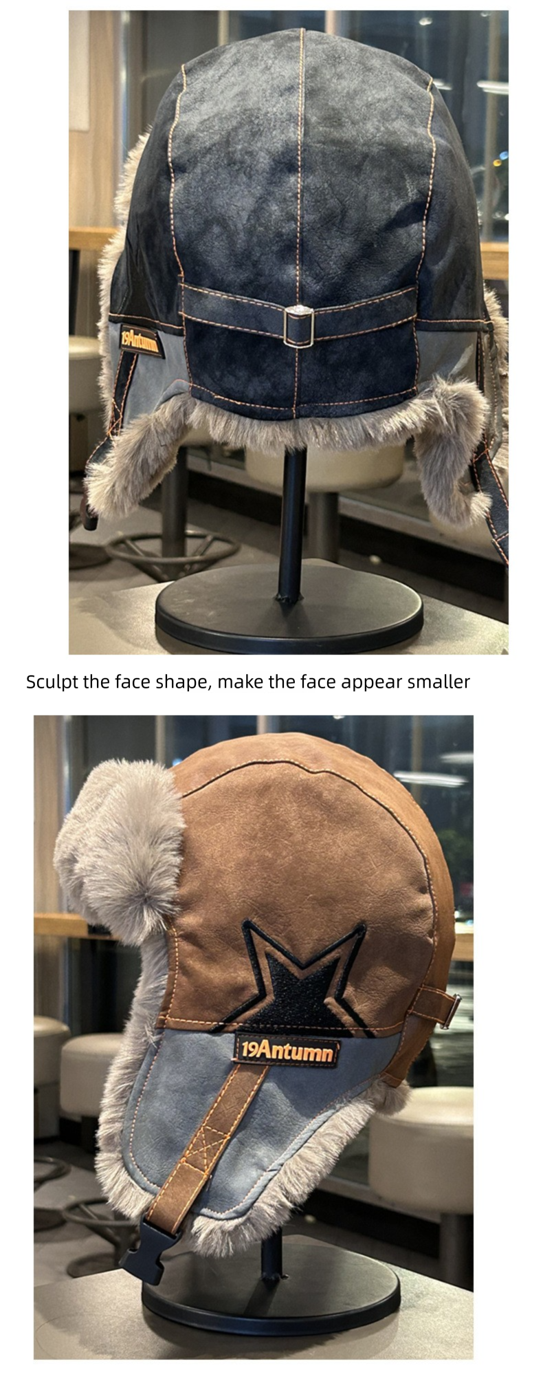 Cappello da ciclismo antivento con protezione per le orecchie, per autunno e inverno, caldo e freddo, foderato in pile spesso e morbido_voghion.com