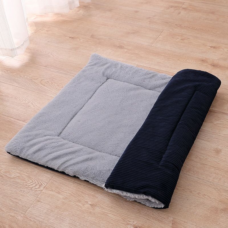 Autumn And Winter Warm Supplies Pet Reversible Blanket Cat Dog Bed Mat_voghion.com