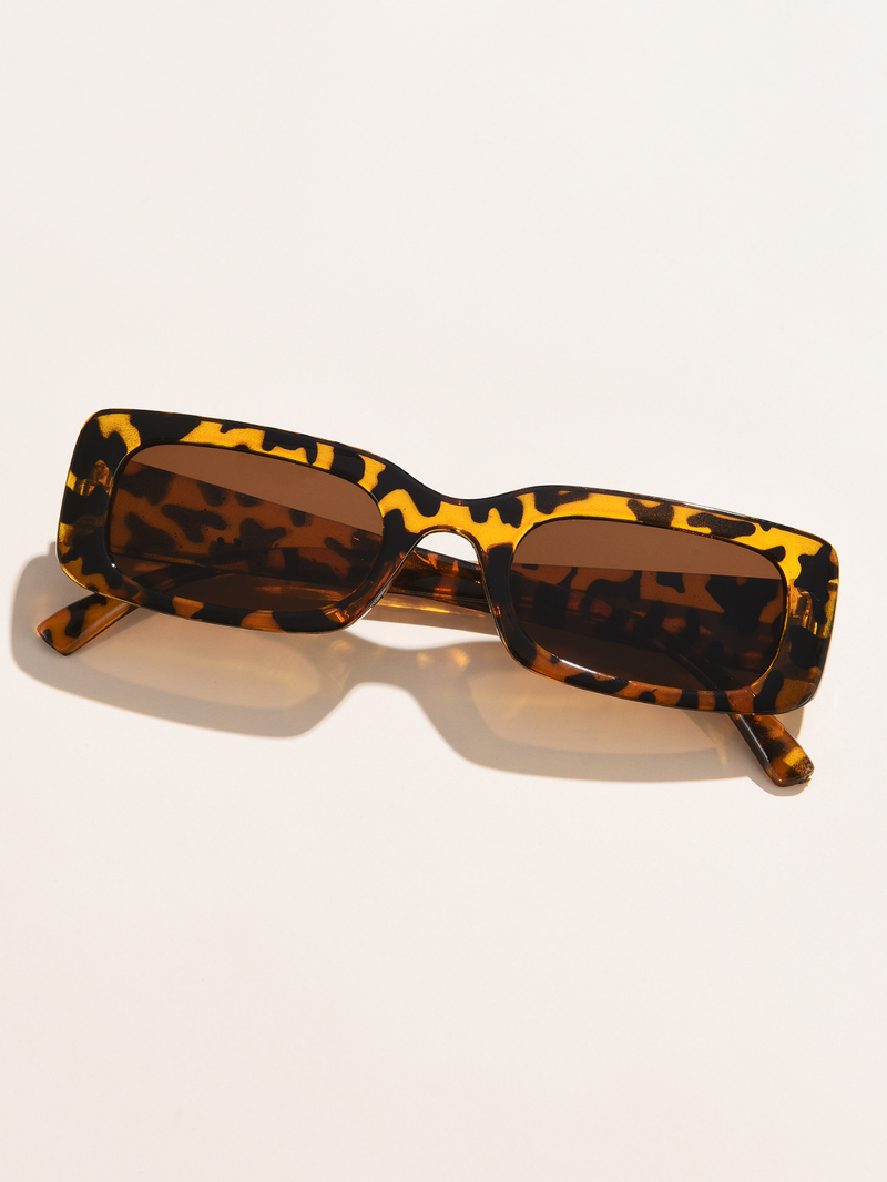 Occhiali da sole unisex retrò con montatura piccola e quadrata per uomo e donna, occhiali da sole semplici e alla moda da strada._voghion.com
