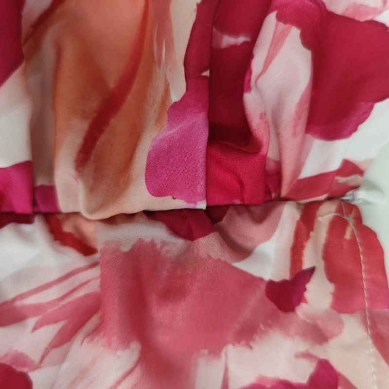 Women's Clothing Commuting Simple Fashion Temperament Oblique Collar Sling Fishtail Print Dress_voghion.com