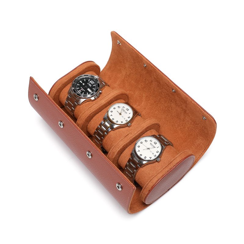 Pu Leather Watch Storage Box 1 2 3 Watch Multi-position High-end Travel Watch Box Bracelet Box Portable Watch Box_voghion.com