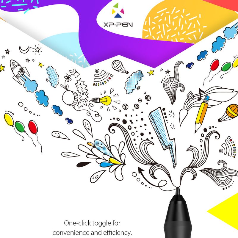Battery-free Stylus Digital Drawing Pen For All XPPEN Graphic Tablet Models_voghion.com