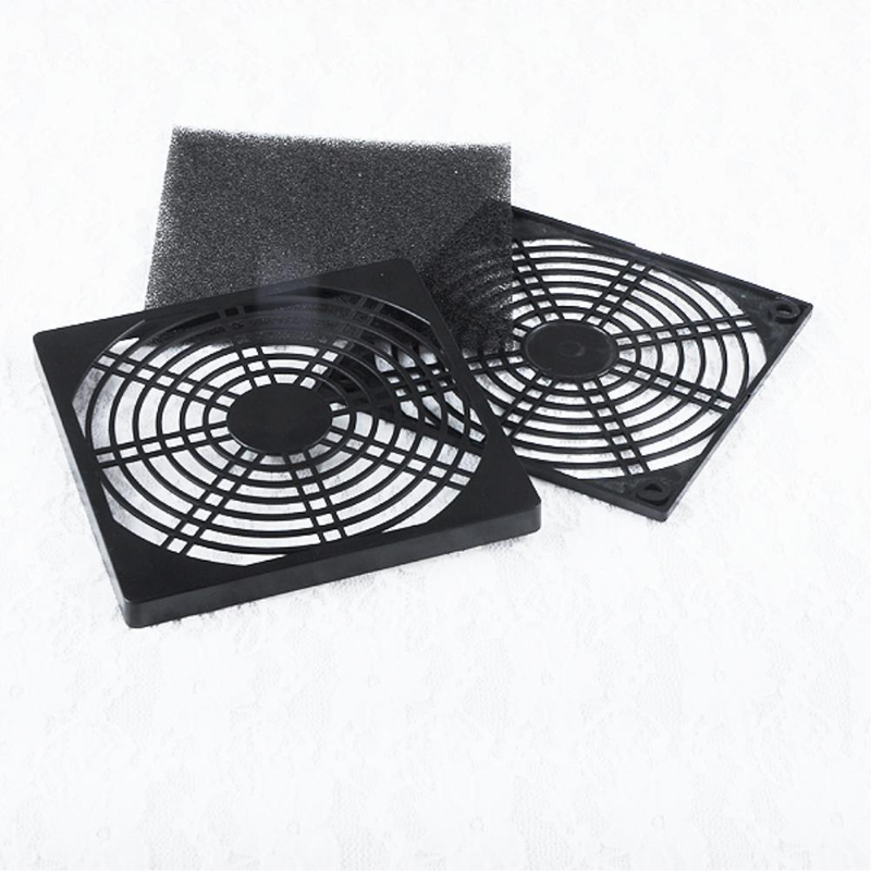 40mm 80mm 90mm 120mm Kunststoffgehäuse Lüfter Staubfilter Schutz Grillschutz Staubdichte Abdeckung PC Computer Lüfter Filter Reinigungsgehäuse_voghion.com