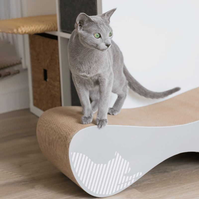 MYKOTTY VIGO Large Fashion Toy Trendy Claw Board Durable Scratch-Resistant Cat Scratching Nest_voghion.com