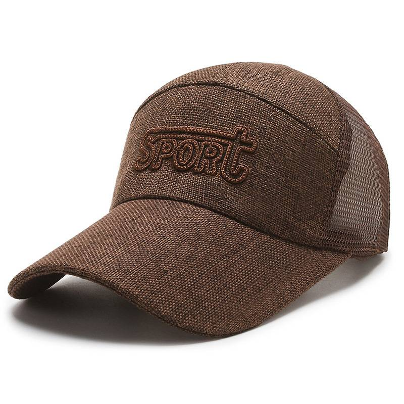 Casquette de baseball tendance en pur coton, taille réglable, séchage rapide, pour homme et femme, chapeau de sport, chapeau de soleil, chapeau de plage, casquette de baseball douce et respirante_voghion.com