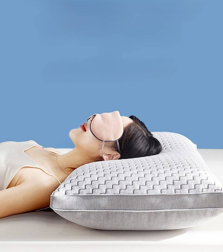 Cuscini morbidi lavorati a maglia per dormire, cuscini di supporto per letto, cuscini alternativi in soffice piuma d'oca, 1 pezzo_voghion.com
