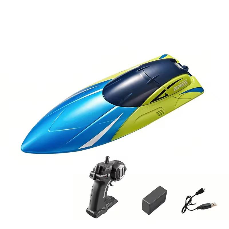 2.4G RC S4 High-Speed Rechargeable Speedboat - Waterproof Kids' Boat Toy_voghion.com