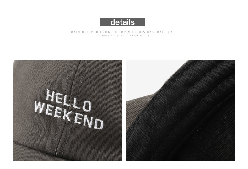 Solid Color Baseball Cap For Men Embroidery Letter Summer Sunhat Snapback Women Adjustable Hat Casual Caps Gorra_voghion.com