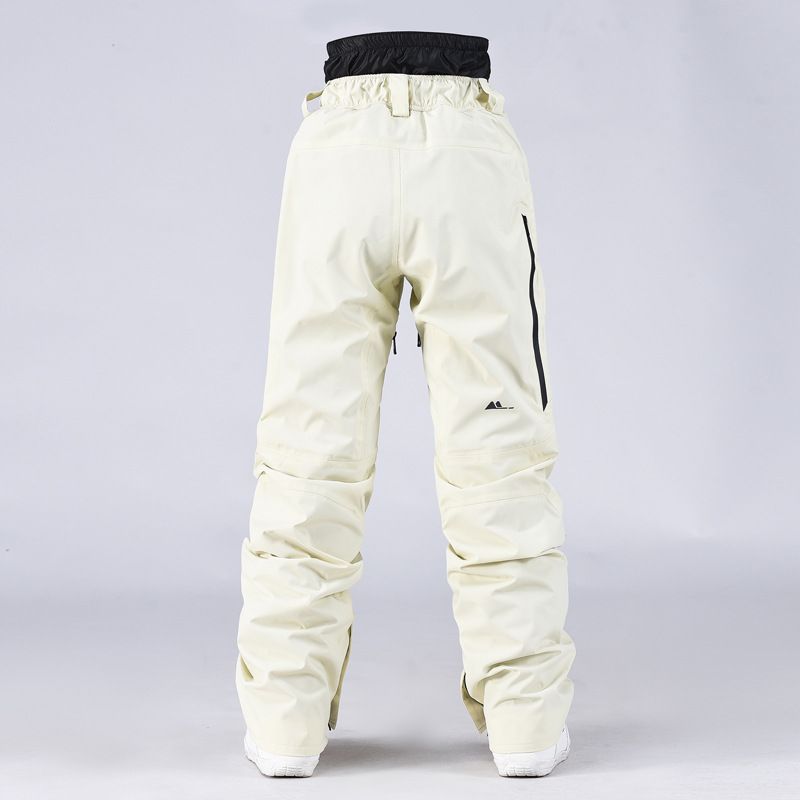 New outdoor sports windproof, waterproond warm single double board skiing casual cotton snow pants supports and_voghion.com
