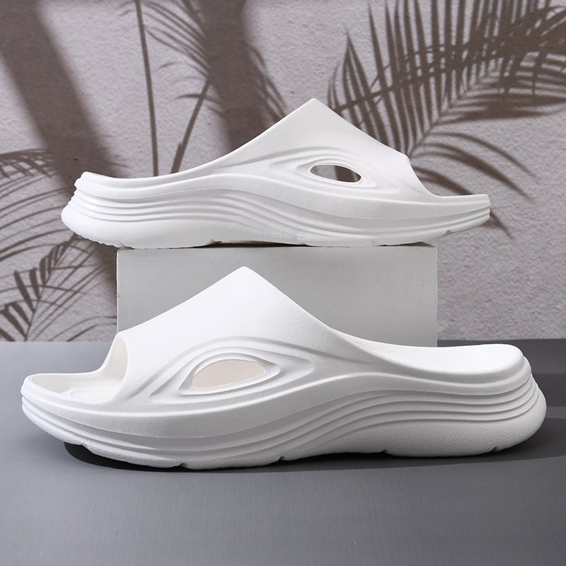Pantofole estive da uomo con suola spessa, versatili, resistenti all'usura, con piedini antiscivolo in EVA e inodori, di alta qualità e alla moda._voghion.com