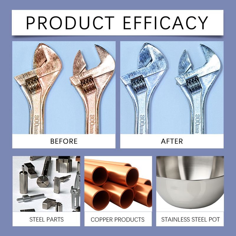 Jakehoe Steel Rust Remover Bolt Screws Metal Rust Cleaner Rust Remover Household Rust Remover_voghion.com