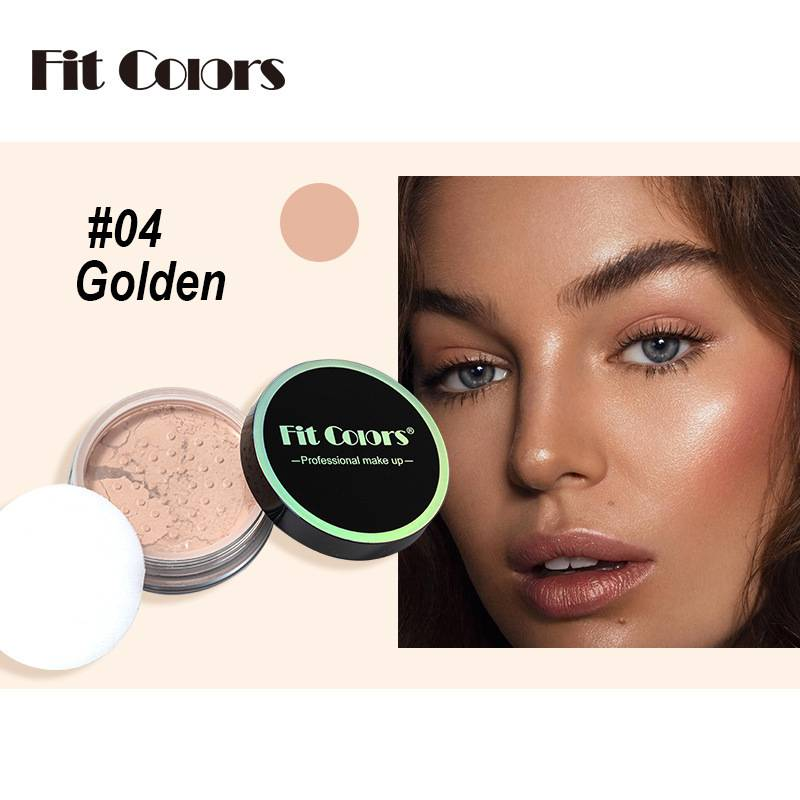 Poudre fixatrice de maquillage, correcteur, poudre libre tonifiante, brume Fine, pas facile à enlever_voghion.com