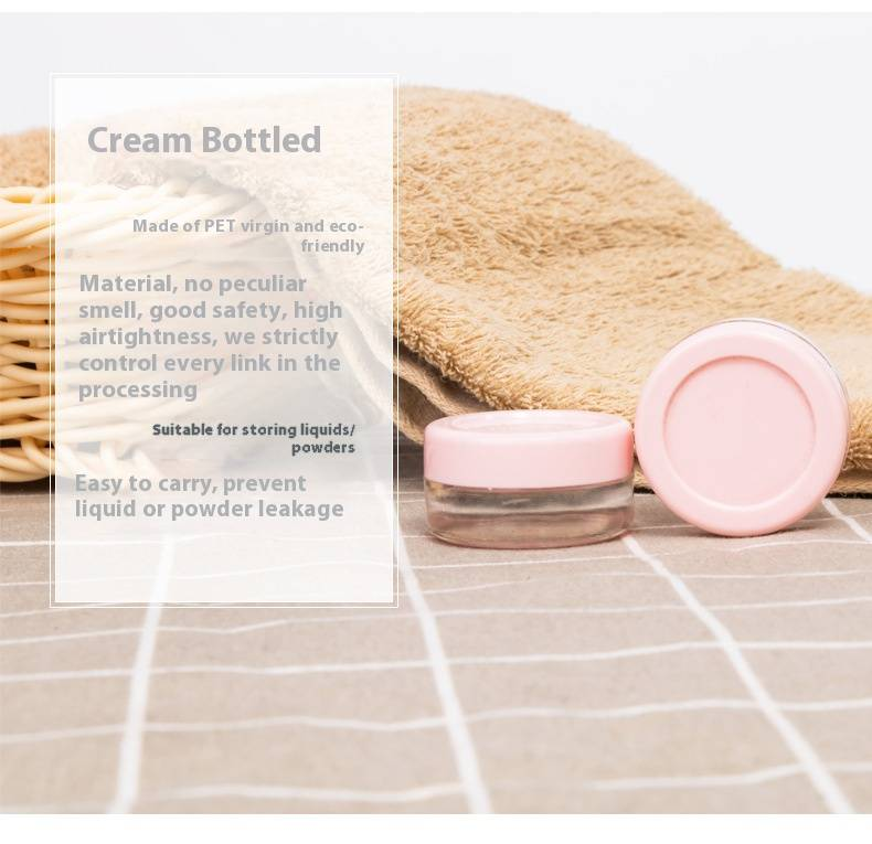 11-Piece Travel Bottle Set For Toiletries, Cosmetics, Shampoo & Lotion – Leak-Proof, TSA Approved, Portable & Lightweight (Pink & Blue Options)_voghion.com