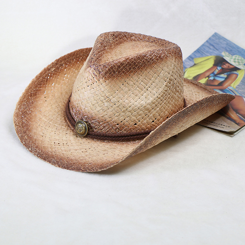 Laffia Hut Strohhut Cowboyhut Herrenhut Damenhut_voghion.com