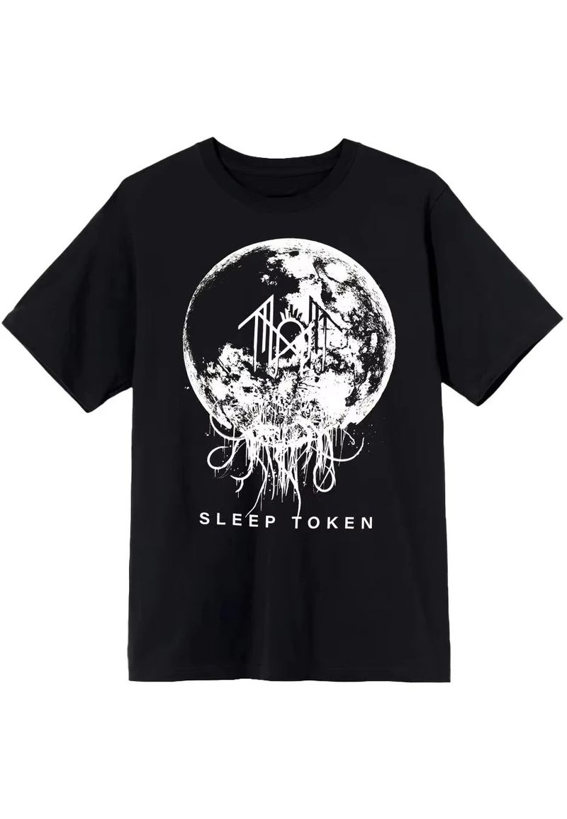 2025 Sleep Token Popular Band Printed T-Shirt Suitable For Men And Women Cotton Top Y2K Style_voghion.com