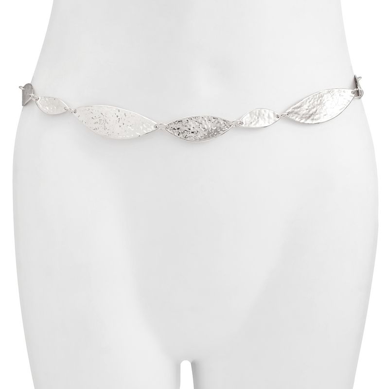 Cintura decorativa in foglia di metallo con personalità transfrontaliera europea e americana, stile street creativo, motivo a bussare_voghion.com