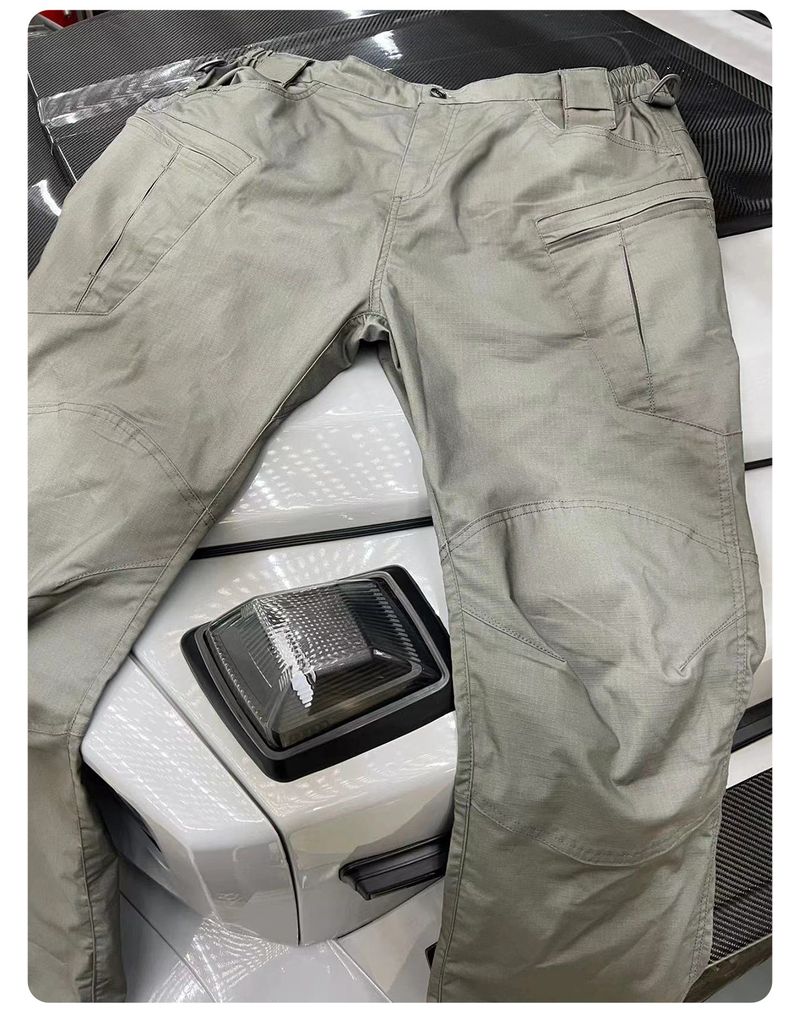 Tactical Cargo Pants For Men – Military-Inspired Utility Work Pants With Multi-Pockets (Straight Fit, 100% Cotton, DWR Coating For All-Weather Wear)_voghion.com