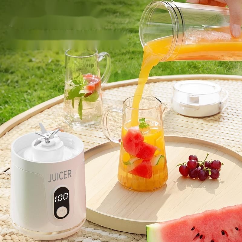 2024 Kabelloser tragbarer Mixer 500 ml – BPA-freier Reise-Smoothie-Maker 18 oz Personal_voghion.com