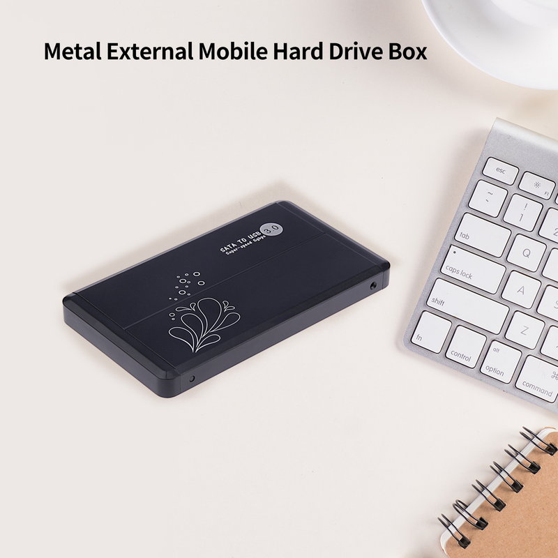 2.5 Inch Mobile Hard Drive Case Universal Tool Free Shockproof Data Portable SATA to USB3.0 SSD External Storage HDD Box_voghion.com