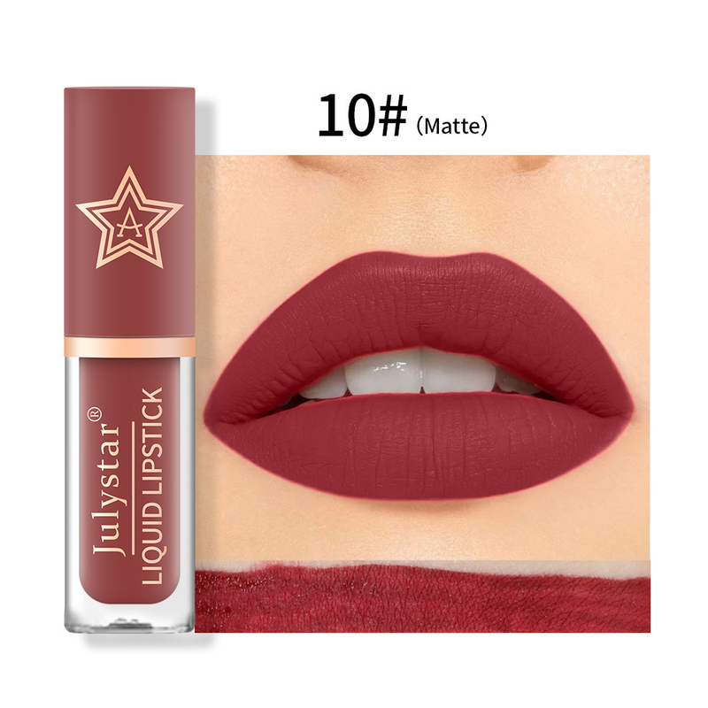 Lip Gloss Makeup Natural Three Dimensional Matte Star Lip Glaze Moisturizing Long Lasting Non Fading Non Stick Pearlescent Lipstick_voghion.com