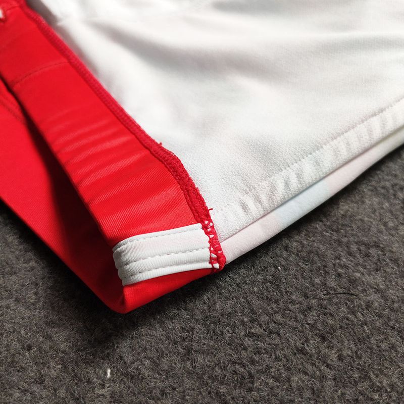 Men's Clothing UXH Men's New Style Sports Split Color Striped Boxer Sports Shorts Nylon Swim Beach Shorts Swim Trunks_voghion.com