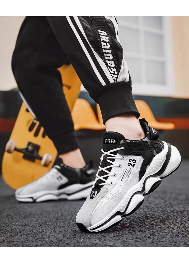 2024 new sports high top casual fashion mesh breathable men's shoes_voghion.com