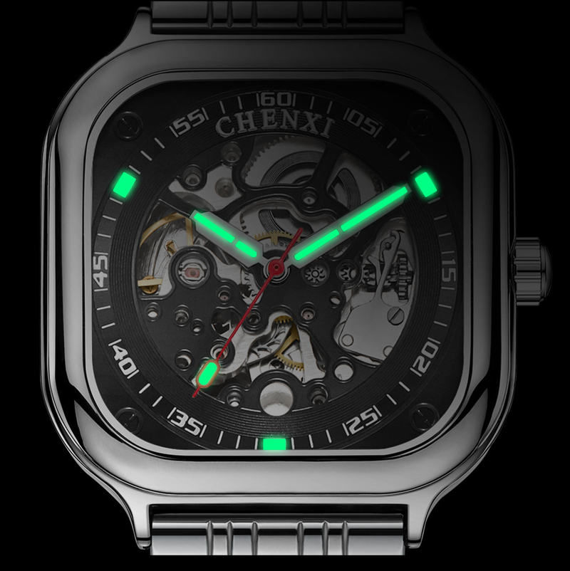 Automatic Mechanical Watch Men's Waterproof Hollow Mechanical Watch Men's Watch_voghion.com