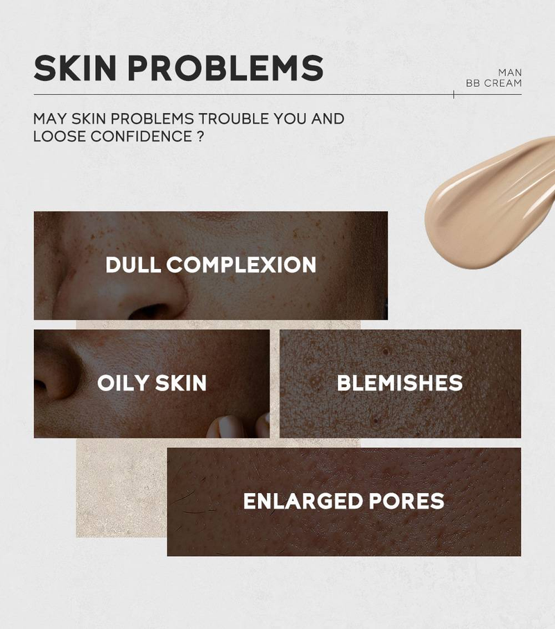 BB crème LAIKOU pour homme 30 g (en boîte) - Plusieurs couleurs disponibles, SPF 15 PA++ - Pour un teint impeccable_voghion.com