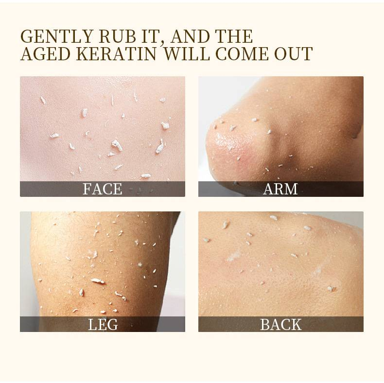 Exfoliant aux enzymes d'orange Der.j - Nettoyage en profondeur du visage et du corps, élimination douce des peaux mortes_voghion.com