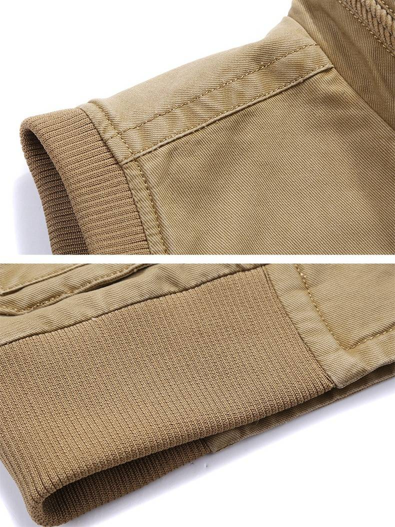 "Men's Multi-Pocket Cotton Vest For Outdoor Activities, Lightweight Casual Waistcoat, Plus Size Fishing Photography Vest_voghion.com