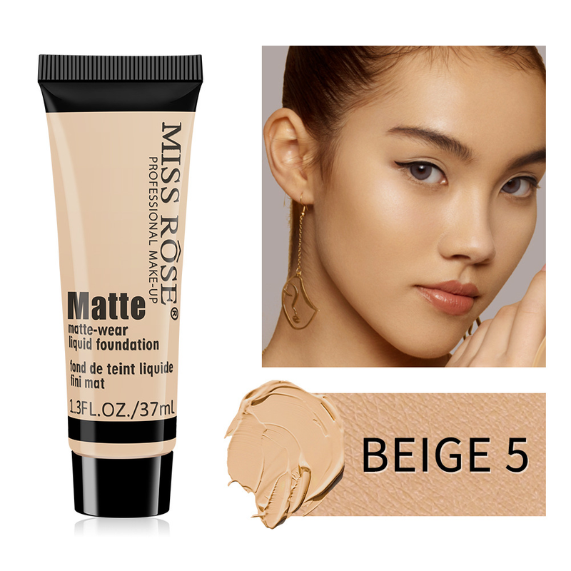 Base líquida corretivo creme MISS ROSE_voghion.com