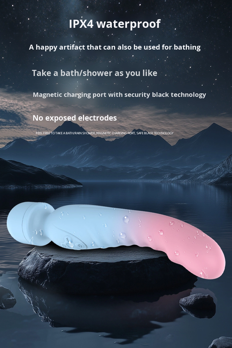 Vibratore a proiettile con bacchetta per il punto G, set di vibratori, vibratori sessuali, massaggiatore a bacchetta riscaldante impermeabile, giocattolo sessuale per adulti, per donne e coppie._voghion.com