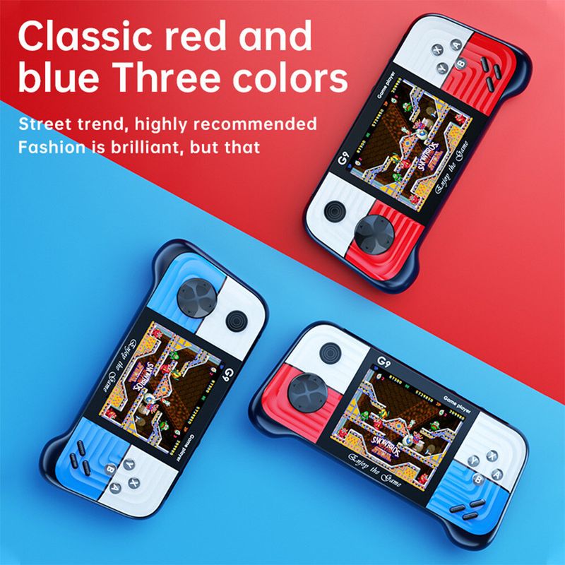 3.0' Handheld Portable Retro Video 500+ Games Built In G9 Game Console Player_voghion.com