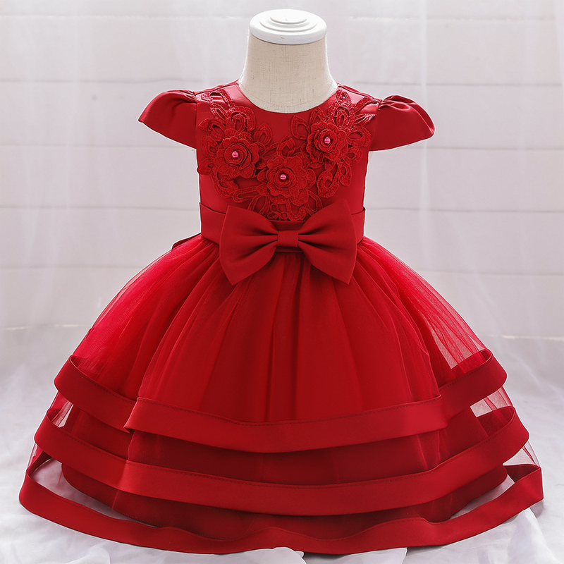 Babykleidung Baby Mädchen Kleid Kind Prinzessin Kleid Geburtstag Abendkleid Kinderkleid_voghion.com