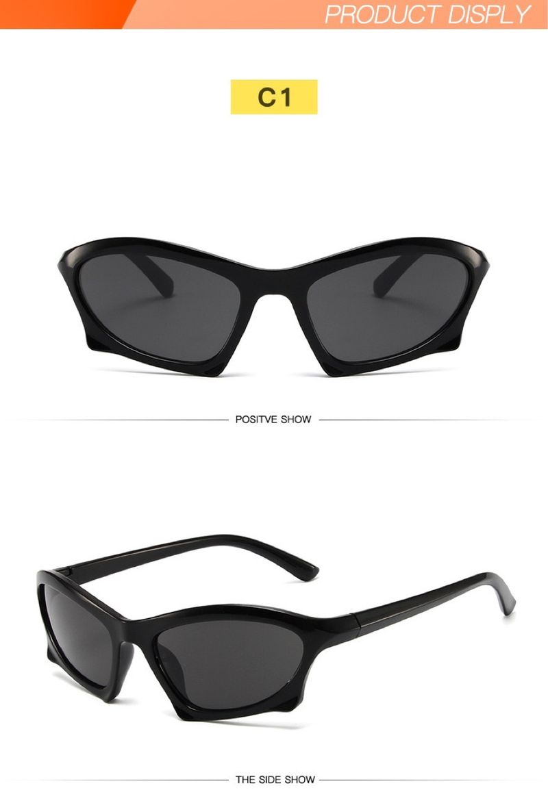 Cycling Eyewear Colorful Sunglasses Irregular Sunscreen Outdoor Sports Glasses_voghion.com