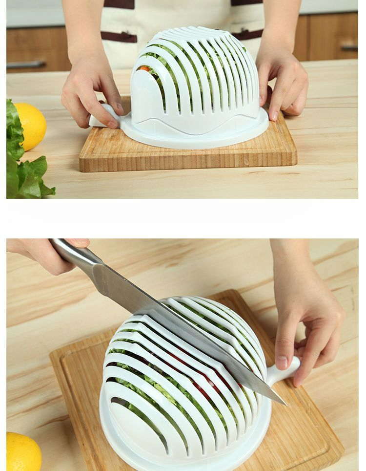 Affettatrice per verdure, frutta, insalata, divisore, strumento magico per tagliare_voghion.com