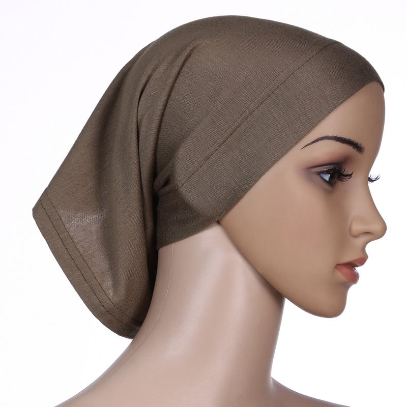 Unisex cap-skjerf dekket med mercerisert bomullsstoff_voghion.com