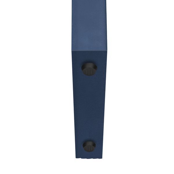 TREXM Unique Modern Rounded Silhouette And Smooth Surface Console Table With 2 Drawers For Living Room And Entryway(Navy Blue)_voghion.com