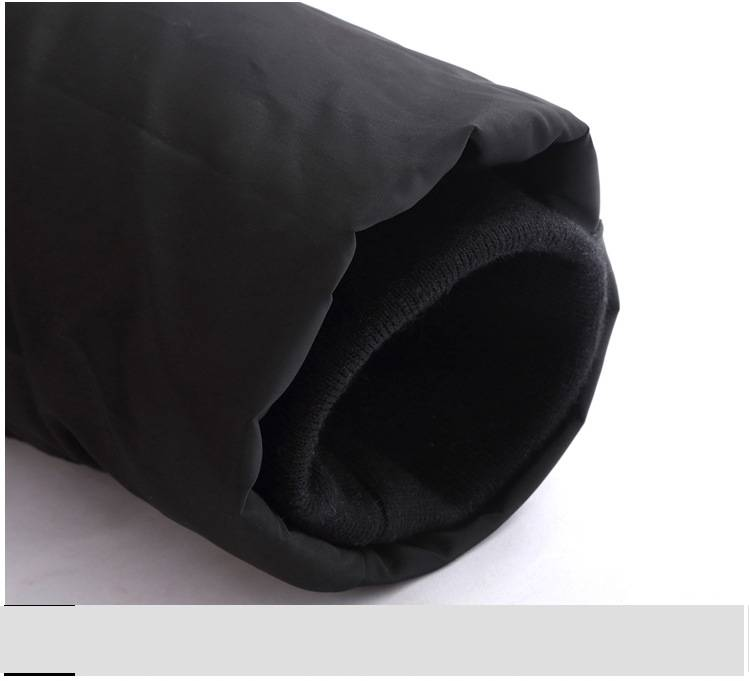 Herrenbekleidung, extra lange Daunenjacke mit abnehmbarer Fuchspelzkapuze, wasser- und winddichter Wintermantel für extrem kaltes Wetter (-30 °C bis -15 °C)_voghion.com