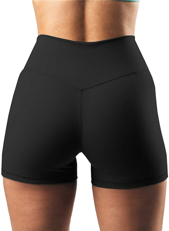 Ženske zaščitne kratke hlače Summer Yoga Fitness s križnim pasom_voghion.com