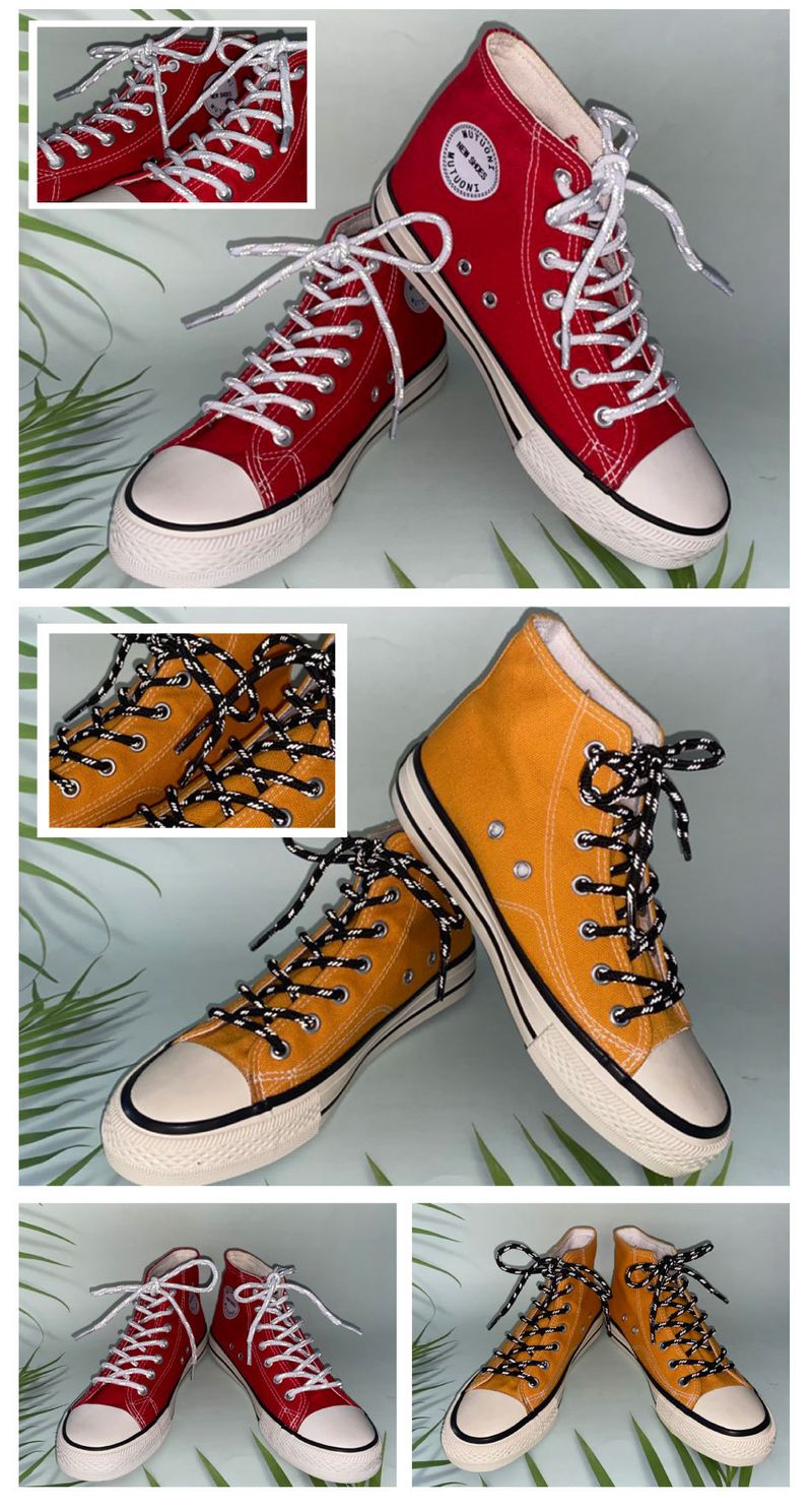 Lacci per scarpe all'ingrosso, inserti rotondi in poliestere, lacci per scarpe riflettenti in triplo twill_voghion.com