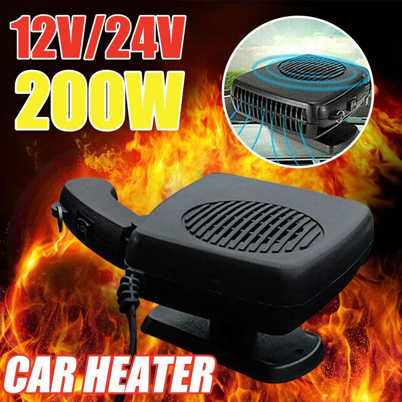 12V/24V Lüfter 200W Elektroheizung Auto Windschutzscheiben-Defroster Deing Demister Auto Anti-Fog-Heizung_voghion.com