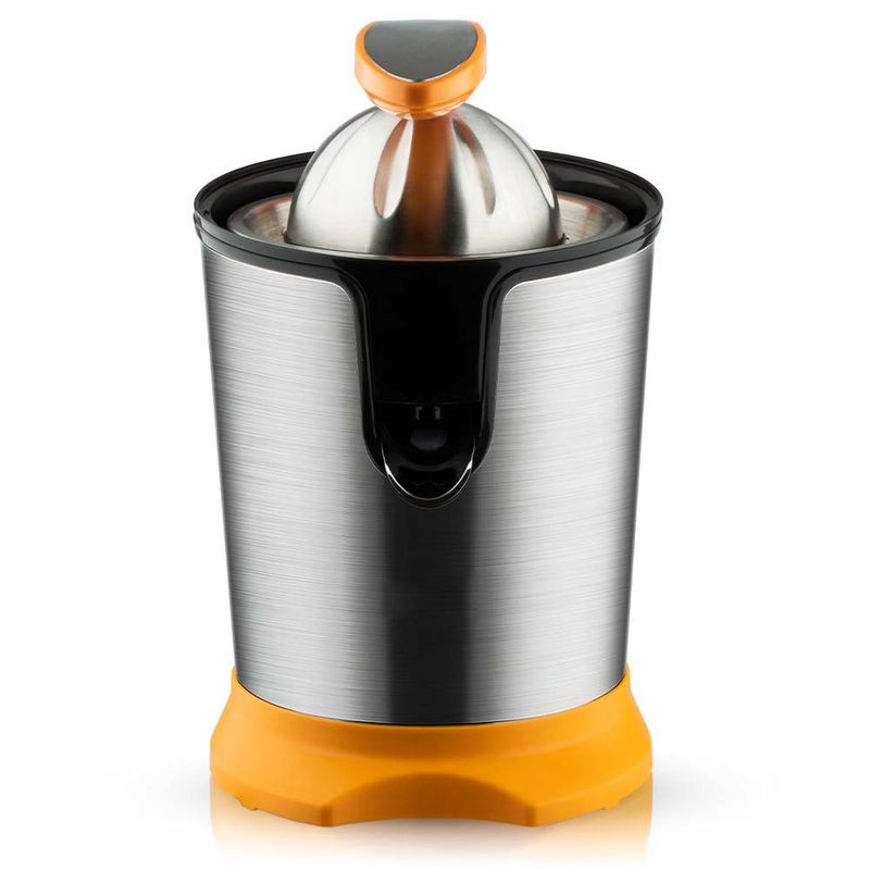 220V EU Electric Fresh Juicer - Fully Automatic Pure Fruit Orange Juice Separator_voghion.com
