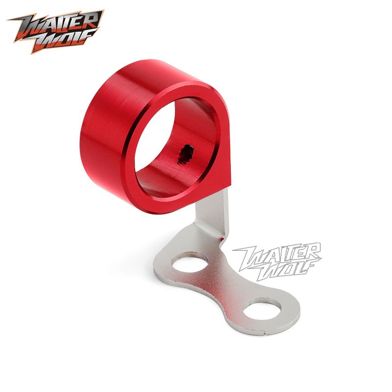Vorne Brems Schlauch Kabel Guide Clamp Für HONDA XR250R XR250L XR650R XR230R XR400R XR600R XR230 XR250 XR650L Motorrad_voghion.com