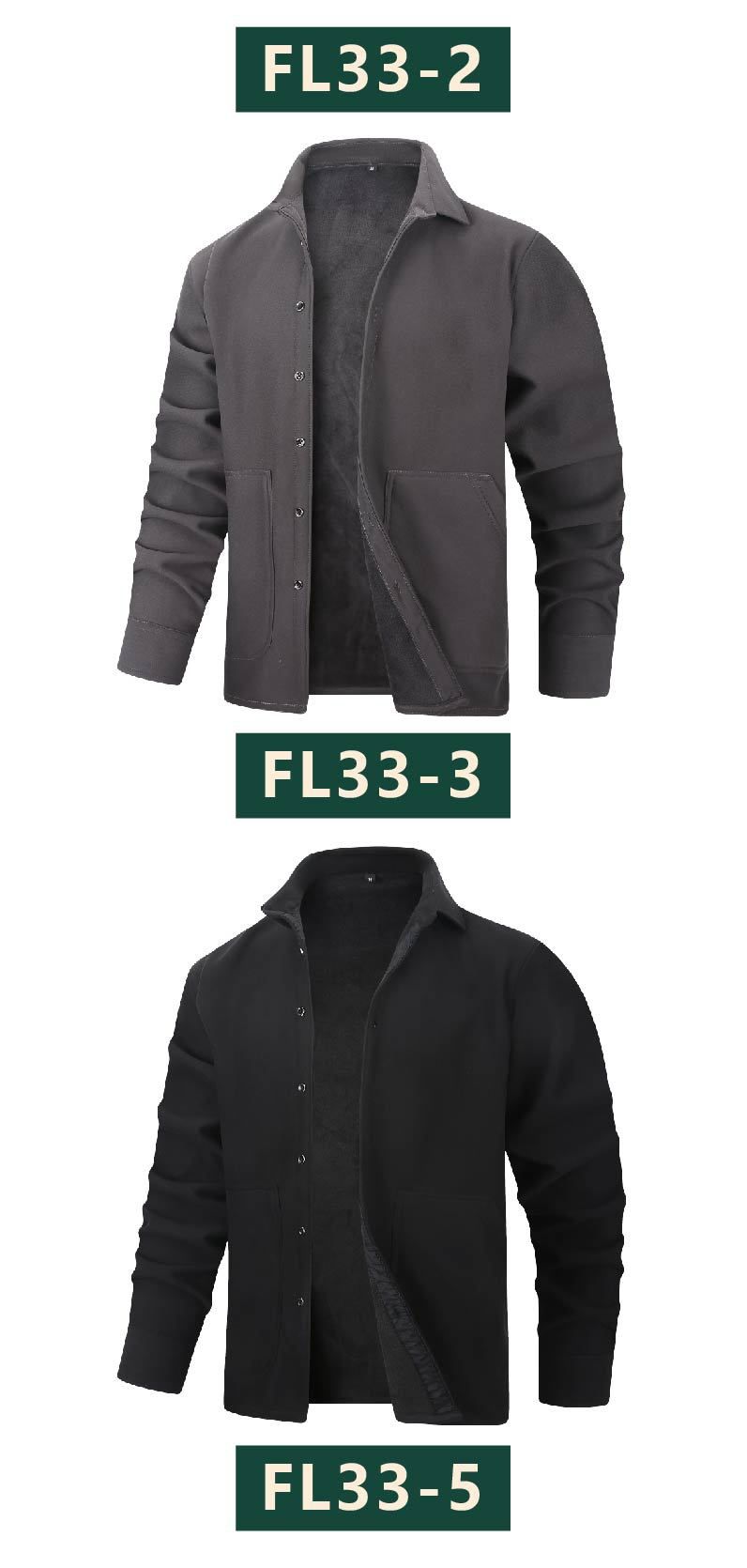 Camicia termica da uomo – Camicia in poliestere antipiega con design multitasche_voghion.com