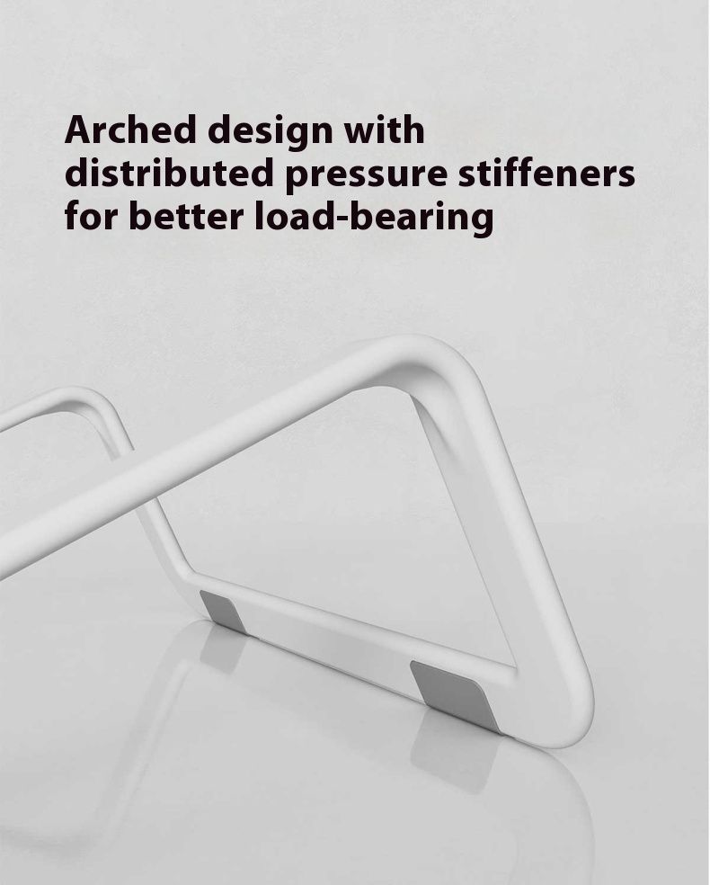 CROSSE computer elevated stand, desktop suspended heating 11-17 inch gaming laptop support rack, storage rack suitable_voghion.com